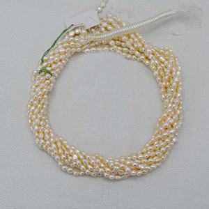 Perlas de Agua Dulce Naturales de 4mm 5mm, Color Crema, Perlas en Bruto, Certificadas por IGI, Collar de Perlas para Combinar, Colección de Joyería 2025 - Product Image 1