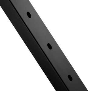 Palo per Ringhiera in Acciaio Inox 36x1x2 Pollici per Scale in Legno con Parti in PVC, Fori Angolati a 30 Gradi Pre-Forati - Product Image 6