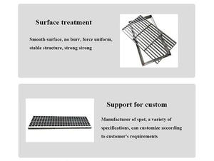 Vente en gros de matériaux de construction en métal caillebotis en acier galvanisé caillebotis en métal personnalisé plate-forme d'allée prix d'usine - Product Image 4