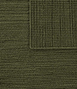 Tapis rectangulaire moderne scandinave en jute noué à la main, couleur unie, tissage plat, multicolores, pour salon - Product Image 4