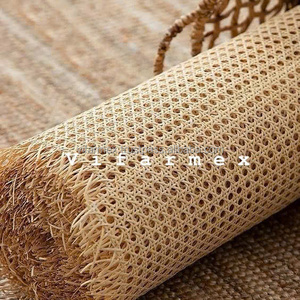 Malla de Ratán Natural al por Mayor para Asientos de Sillas, Restauración de Muebles, Rollo de Malla Decorativa - Product Image 4
