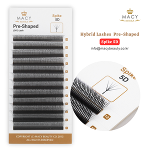 Pestañas Híbridas Preformadas Spike 5D, MACY BEAUTY KOREA, Extensiones de Pestañas Premium al por Mayor, Pestañas Personalizadas con Marca Privada - Product Image 5