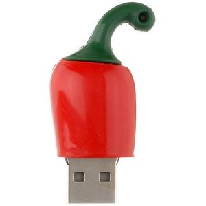 Pen Drive barato a granel, venta directa desde China, Popular, personalizado, PVC, pimienta, Chili, dispositivo de unidad Flash USB - Product Image 1