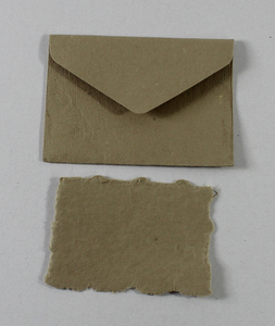 Carte de visite personnalisée en gros 250 g/m² avec bord LED et enveloppe assortie en papier recyclé fait main - Product Image 2