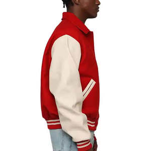 Chaqueta Varsity para Hombre, Estilo Minimalista y Elegante, Lista para Usar al Aire Libre - Product Image 3