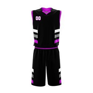 Conjunto de Uniforme de Baloncesto Personalizado ODM 2026, Jersey y Pantalones Cortos Transpirables de Secado Rápido para Exteriores, Precio al por Mayor - Product Image 3