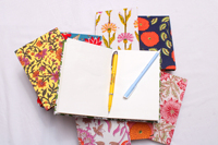 Carnet de notes en tissu floral fait main – Journal à couverture rigide personnalisé – Fournisseur en gros
