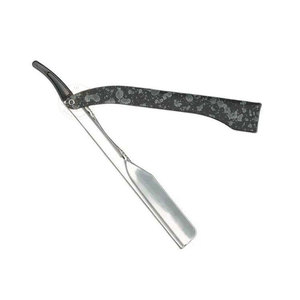 Professional Fancy Stainless Steel Straight Shaving Razors for Men's <b>Beard</b> Shaving Sharp Blade Straight Knives - Product Image 3