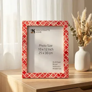 Cadre photo moderne en résine, support décoratif artistique pour photos, accessoires de maison faits à la main, vente en gros - Product Image 5