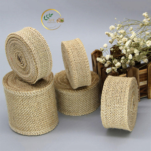 Rustic Style Jute <b>Gift</b> <b>Wrap</b> Fabric – Handmade Natural Fiber Cloth for <b>Wedding</b> and Event <b>Gift</b> Decoration - Product Image 2