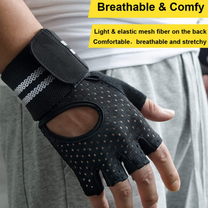 Wholesale CustomNeoprene <b>Training</b> <b>Gloves</b> Anti-slip Fitness Workout Cross Adjustable Wrap Wrist Support <b>Weight</b> Lifting Gym Safety - Product Image 1