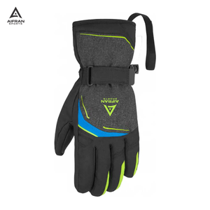 Gants de ski unisexes AIFRAN, imperméables, thermiques, avec isolation 3M Thinsulate, pour snowboard, motoneige, longs, compatibles écran tactile - Product Image 4