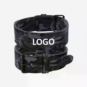 Entraînement de fitness en salle de sport, musculation, cuir de vachette, antidérapant, respirant, protection avancée, design personnalisé, élasticité réglable - Product Image 1