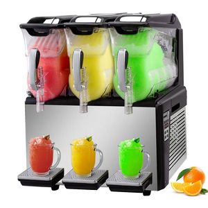800W 30L tripla ciotola commerciale Slushy macchina 110V automatico surgelati per il giorno notte per supermercati ristoranti - Product Image 1