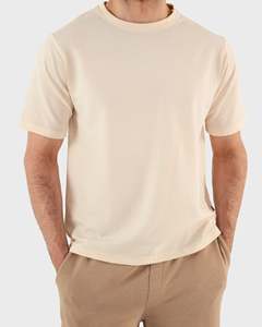 Camiseta de Hombre de Algodón 100% de la Mejor Calidad, Jersey Personalizado OEM, Corte Regular Informal, Logotipo Personalizado, Transpirable, de Secado Rápido, Lavada, Manga Corta - Product Image 6
