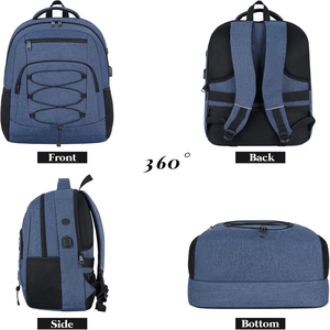 2026 Hot Selling Custom Logo Kid School Bags Large Capacity Waterproof Students Travel Backpacks Business Laptop Bags with Logo - Product Image 3