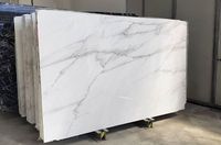 Prix le plus bas - Marbre blanc/noir naturel, dalle foncée à vendre - Dalle de marbre/pierre d'usine du Vietnam