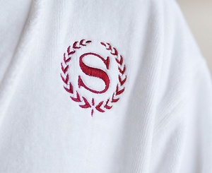 <span class=keywords><strong>Peignoir</strong></span> d'Hôtel Sheraton Haute Qualité, <span class=keywords><strong>Grande</strong></span> <span class=keywords><strong>Taille</strong></span>, Unisexe, Blanc, 100% Coton Peigné Nid d'Abeille - Product Image 5