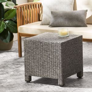 Outdoor Accent <b>Table</b> Stylish PUERTA Design for <b>Garden</b> or Patio - Product Image 5