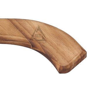 Private Label Best Selling Professional Pizza Cutting <b>Axe</b> <b>Wood</b> Stainless Steel Blade Customizable High Quality Latest Design - Product Image 6