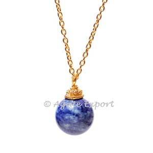 Nuevo Colgante de Bola con Amuleto de Aventurina Melocotón, Un Regalo Perfecto para Cualquier Ocasión, con Piedra Principal de Ágata - Product Image 5