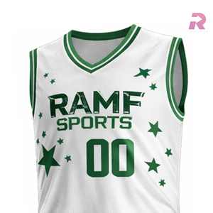 Ensembles d'uniformes de basketball personnalisés sublimés en gros – Maille respirante, antibactérienne, anti-humidité, séchage rapide pour le sport - Product Image 4