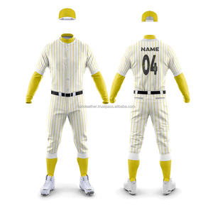 Vêtements de baseball et de softball personnalisés de haute qualité Vêtements de sport en polyester à séchage rapide Conception respirante Nom d'équipe imprimé Meilleur prix - Product Image 3