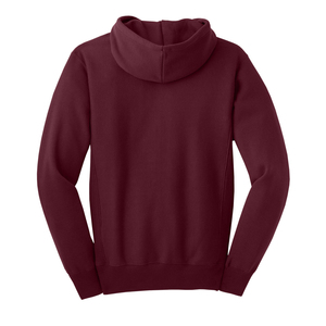 เสื้อสเวตเชิ้ตมีฮู้ดสีน้ำตาลแดงสำหรับผู้ชาย ทรงปกติ สวมใส่สบาย ผ้าฝ้ายฟลีซ มีกระเป๋าด้านหน้า เหมาะสำหรับใส่ในฤดูใบไม้ร่วง - Product Image 3