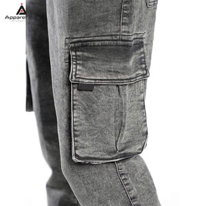 Pantalones de Algodón al por Mayor para Hombre, Pantalones Cargo para Oficina, Entrenamiento y Uso Diario, Jeans de Alta Calidad Hechos en Pakistán - Product Image 6