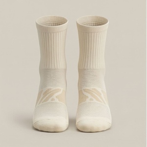 Athletic Crew <b>Socks</b> Breathable <b>Moisture</b> Wicking Running Spandex Polyester Adult Summer Sports <b>Socks</b> - Product Image 1