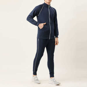 Chándal de Forro Polar Transpirable, Ligero y Duradero, Nuevo Estilo de Invierno, Chándal Deportivo para Hombre con Bolsillo, de Microfibra Estampada - Product Image 1