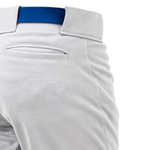Pantalons de baseball unisexe en tissu 100% polyester, couleur unie, best-seller, nouvelle arrivée, prix d'usine - Product Image 5