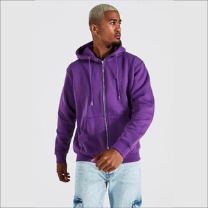 Sweat-shirt à capuche zippé pour homme, en molleton de coton épais, personnalisé, avec impression numérique, service OEM de marque privée - Product Image 3