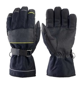 Pompier gants à manchette courte sauvetage d'urgence pompier pompier résistant aux coupures tactique - Product Image 2