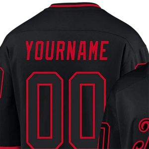 Jersey de hockey sobre hielo personalizado de EE. UU. con logo personalizado, 100% alta calidad, precio de fábrica, pedido al por mayor, uniforme de hockey por sublimación directo de fábrica - Product Image 4