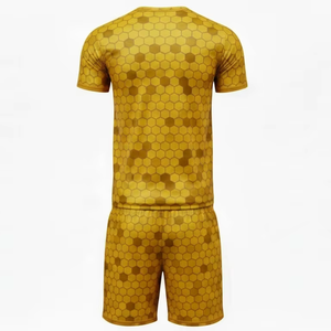 Ensemble T-shirt et short de sport pour homme – Tenue d'entraînement personnalisée, respirante, légère, décontractée pour l'été – Vente en gros - Product Image 2