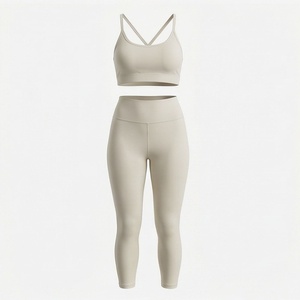 Ensemble de yoga pour femmes, vêtements de fitness, soutien-gorge de sport, leggings, vêtements de sport sans couture, vêtements de sport athlétiques, vêtements d'entraînement, vêtements de sport pour la gym, hauts - Product Image 1