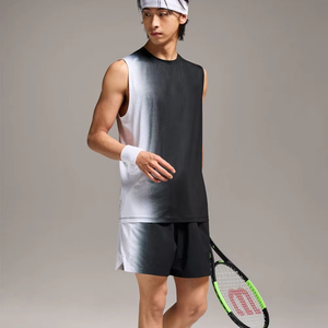 Camiseta sin mangas de verano para hombre, chaleco deportivo transpirable, lo último en tops sin mangas 2026, camiseta holgada de algodón con logo personalizado - Product Image 3