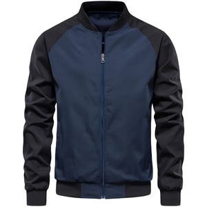 Veste bomber d'hiver pour homme, style streetwear décontracté, imperméable, respirante, écologique, en tissu nylon/polyester - Product Image 1