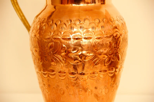 Superior Quality Eco-Friendly Copper <b>Water</b> <b>Kettles</b> Includes 1 <b>Water</b> Pitcher 1.5L Modern Elegant Hammered Design Party Customized - Product Image 6