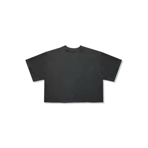 Camiseta Corta de Último Diseño 2026 para Hombre, Personalizable con Serigrafía, 100% Algodón, Color Negro, Corte Holgado y Transpirable - Product Image 4