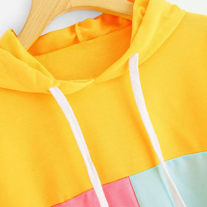 เสื้อฮู้ดครอปท็อปสตรีทแวร์ลดราคา ผลิตจากวัสดุคุณภาพสูง เสื้อฮู้ดครอปท็อปสตรี - Product Image 6