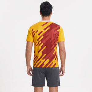Camiseta Deportiva Transpirable de Fútbol Personalizada para Hombre, Camiseta de Fútbol de Manga Corta para Hombre, Camisetas de Fútbol con Cuello Redondo para Hombre - Product Image 2