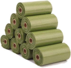 Sacs à crottes de chien biodégradables, sacs à déjections extra résistants pour chiens - Product Image 6