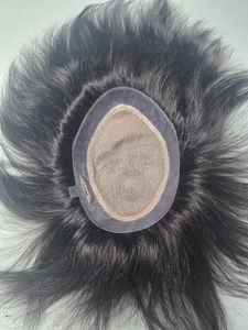 Peluca de Cabello Humano Remy Indio Natural Taz Miraje, Ondulado Natural, Ondulado al Agua, Prótesis Capilar, Parches, Taz Hair BD - Product Image 3