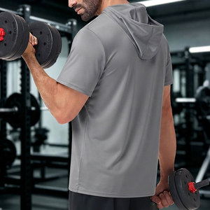Enhance Mobility Stretchable Men's Training Hoodie Latest Trending Stylish Fitness Apparel Skin Friendly Formal Casual Wear - Product Image 6