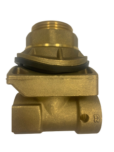 Adaptateur sans trou taraudé standard en laiton bronze ASTM C89844 sans plomb NF 0.25 DN25 extrémité filetée NPT BSPT - Product Image 4