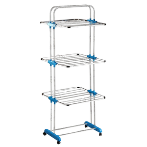 Séchoir à linge autoportant pliable, organisateur de vêtements réglable pour chambre, salle de bain, balcon - Product Image 5