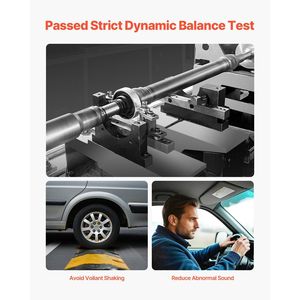 Albero di trasmissione posteriore compatibile per Ford Edge Lincoln MKX 2007-2014, 80.0"-81.6", ricambio per albero cardanico # DT4Z - Product Image 4