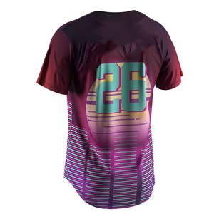 Camiseta de Béisbol Informal Inspirada en la Moda Urbana, para Jóvenes y Adultos, Unisex, para Equipos Deportivos - Product Image 2